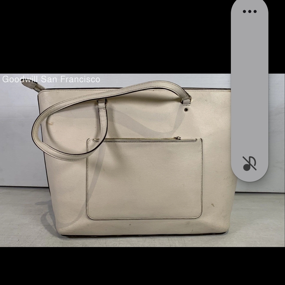 Kate Spade Light Beige Tote Bag - Picture 2 of 6
